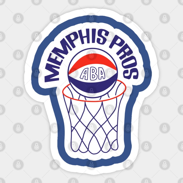 DEFUNCT - MEMPHIS PROS Sticker by LocalZonly